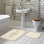 Mijölnir Selonya D - Cream Juego de Alfombras de Baño